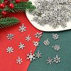 96Pcs 16 Styles Tibetan Style Alloy Pendants FIND-YW0008-69-4