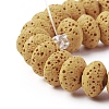 Natural Lava Rock Beads Strands G-F671-01A-08-3
