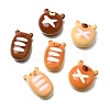 Opaque Resin Imitation Food Cabochons RE-CBA7952-02-1