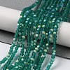 Imitation Jade Glass Beads Strands EGLA-YW0003-19A-15-2