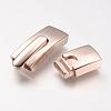 304 Stainless Steel Bayonet Clasps STAS-P158-01C-RG-3
