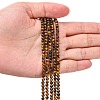 Natural Tiger Eye Beads Strands G-G099-3mm-4-3