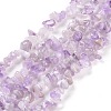 Natural Lavender Amethyst Chip Bead Strands G-M205-35-3