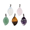 Natural & Synthetic Gemstone Pendants G-S364-076A-2