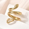 304 Stainless Steel Cuff Open Rings LS-STAS-H259-02G-1