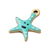 Ion Plating(IP) 201 Stainless Steel Charms STAS-A101-01C-04G-2