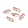 Rack Plating Brass Connector Charms KK-M231-15G-F-3