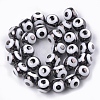 Electroplate Glass Beads Strands EGLA-T012-02C-2
