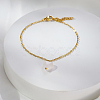 Elegant Glass Charm Bracelets ED1431-1-1