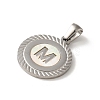 304 Stainless Steel Pendants STAS-I204-M-P-2