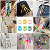 20Pcs UV Plating Opaque Acrylic European Beads OACR-TADJ0001-16D-6