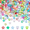 Eco-Friendly Transparent Acrylic Beads TACR-DC0001-04A-1