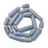 Natural Angelite Beads Strands G-D353-A13-3