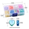 320Pcs 8 Style Transparent Acrylic Beads TACR-YW0001-65-4