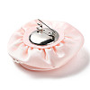 Flower Cloth with Plastic Pearl Brooch Pin JEWB-K013-01P-03-2