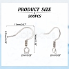Tarnish Resistant 304 Stainless Steel French Earring Hooks STAS-N0013-15P-3