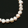 Natural Cultured Freshwater Pearl Beads Strands PEAR-N002-04-3