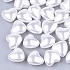 Eco-Friendly ABS Plastic Imitation Pearl Beads X-OACR-T012-15A-1