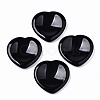Natural Obsidian Thumb Worry Stone G-N0325-01Y-1