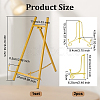 1Pc Iron Photo Frame Display Easels AJEW-OC0014-66-2