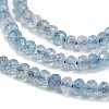 Natural Aquamarine Beads Strands G-L587-B02-02-3