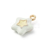 Alloy Enamel Charms ENAM-E362-08E-2