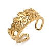 304 Stainless Steel Cuff Open Rings for Women RJEW-L341-02C-G-4