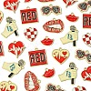32Pcs 8 Styles Alloy Enamel Pendants ENAM-YW0005-15-2