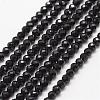 Natural Spinel Bead Strands G-P279-78-3mm-1