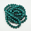 Baking Paint Crackle Glass Bead Strands DGLA-Q023-6mm-YS40-3