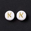 Plating Acrylic Beads PACR-R242-01-M-3