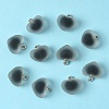 10Pcs Frosted Resin Pendants RESI-YW0004-45G-1