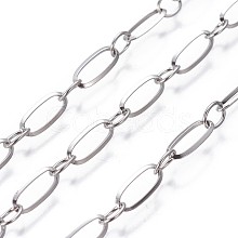 Tarnish Resistant 304 Stainless Steel Figaro Chains CHS-P007-16P