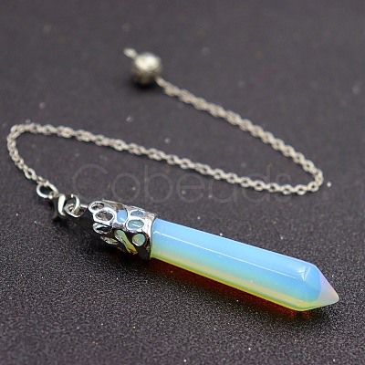 Opalite Dowsing Pendulums PW-WG19123-01-1