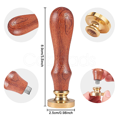 Wax Seal Stamp Set AJEW-WH0208-1209-1
