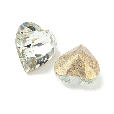 Glass Rhinestone Cabochons RGLA-L029-16B-161-1