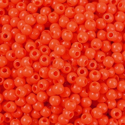 Opaque Acrylic Beads SACR-A007-01A-02-1