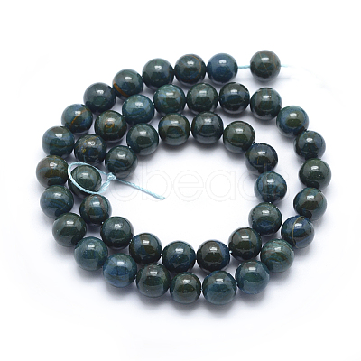 Dyed Natural Gemstone Beads Strands G-F556-10mm-1