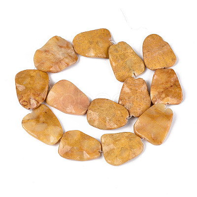 Natural Mookaite Beads Strands G-T143-20C-1