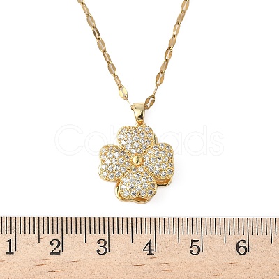 Brass Crystal Rhinestone Rotatable Pendant Necklaces NJEW-P331-01C-G-1