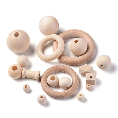 Wood Beads WOOD-XCP0001-09-1