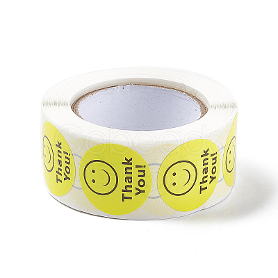 Paper Thank You Gift Sticker Rolls STIC-E001-01-1