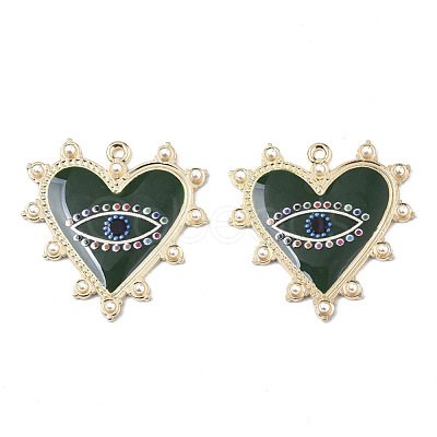 Printed Alloy Pendants X-ENAM-S016-69C-1