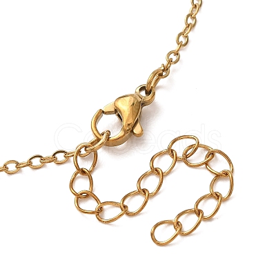 Cross 201 Stainless Steel Mustard Seed Pendant Necklaces for Women WG511AE-01-1