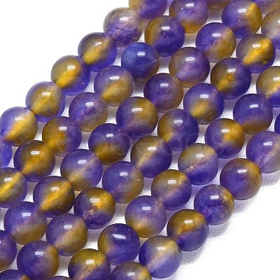 Natural Malaysia Jade Beads Strands G-B165-C04-4mm-1