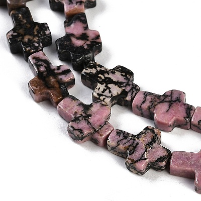 Natural Rhodonite Beads Strands G-I369-A07-02-1