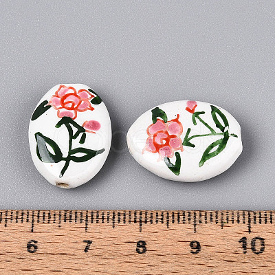 Handmade Porcelain Beads PORC-T134-04A-1