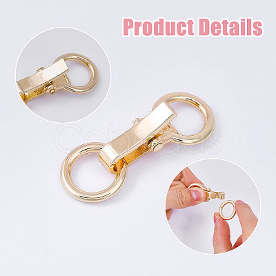 Alloy Scarf Ring Buckles FIND-FH0011-58-1
