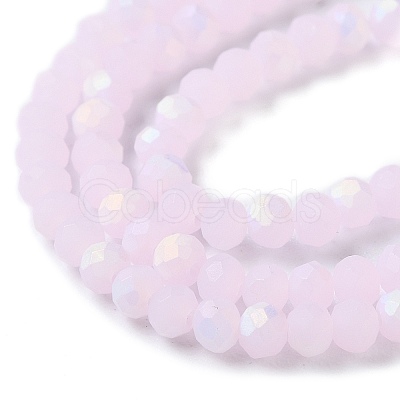 Imitation Jade Glass Beads Strands X1-EGLA-A034-J2mm-MB02-1