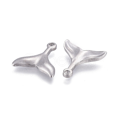 Non-Tarnish 304 Stainless Steel Charms X-STAS-F249-14P-02-1